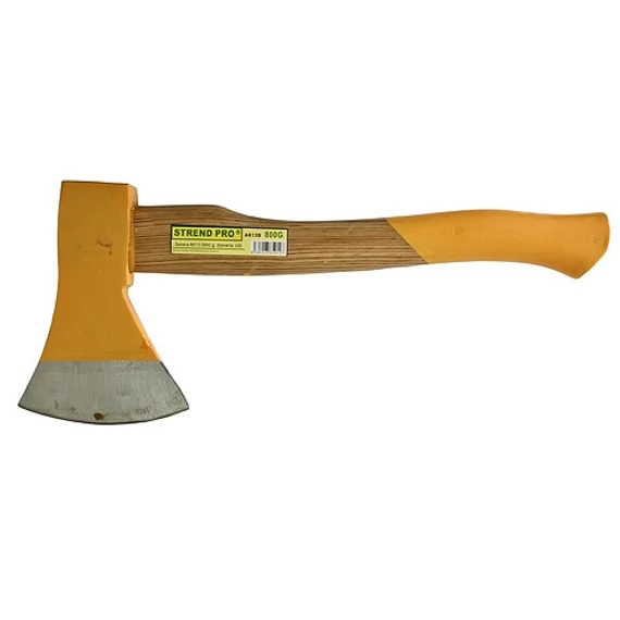 Strend Pro balta lakkozott fa nyél, 43cm, 1kg