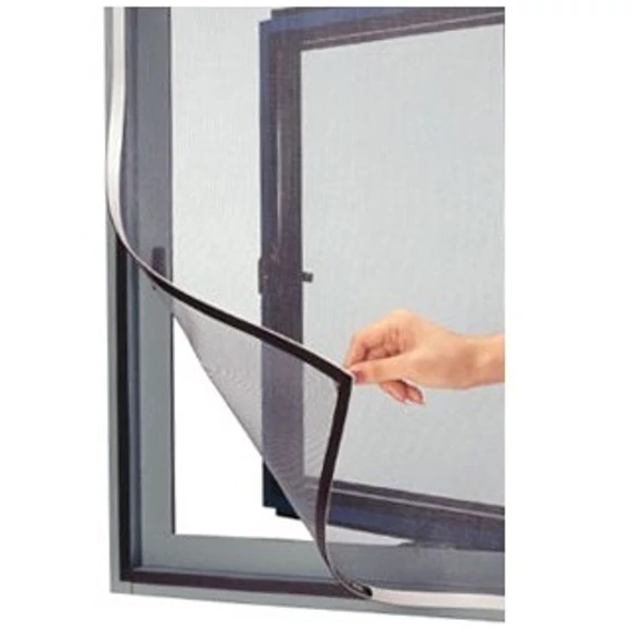 Öntapadós szúnyogháló 130x150cm (antracit fekete)