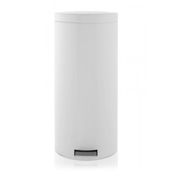 Classic pedálos szemetes kuka, fehér, 30 l