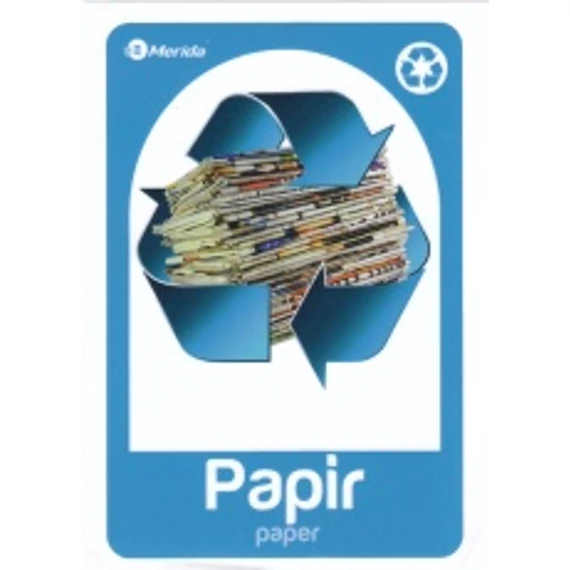 Papír piktogram matrica