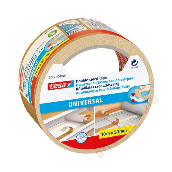Tesa 56171 ragasztószalag, kétoldalt tapadó PP, 10mx50mm