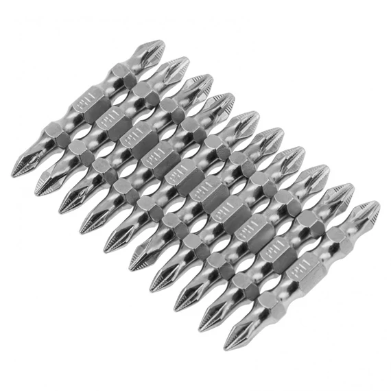 Gross bit készlet, S2 acél, dupla végű, PH2-PH1x45mm, 10db