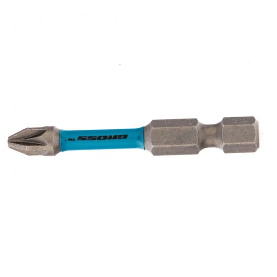 Gross torziós bit készlet ütvefúróhoz, S2, PZ2x50mm, 2db