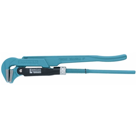 Gross csőkulcs, tömör kovácsolt, CrV, 3/4&quot;, L-típus