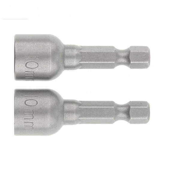 MTX dugókulcs fej csavarozóba, mágneses, CrV, 12x45mm, 2db