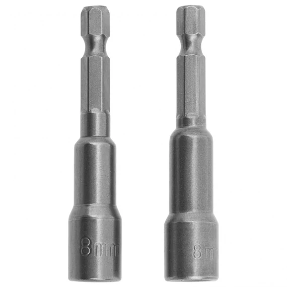 MTX dugókulcs fej csavarozóba, mágneses, CrV, 10x65mm, 2db