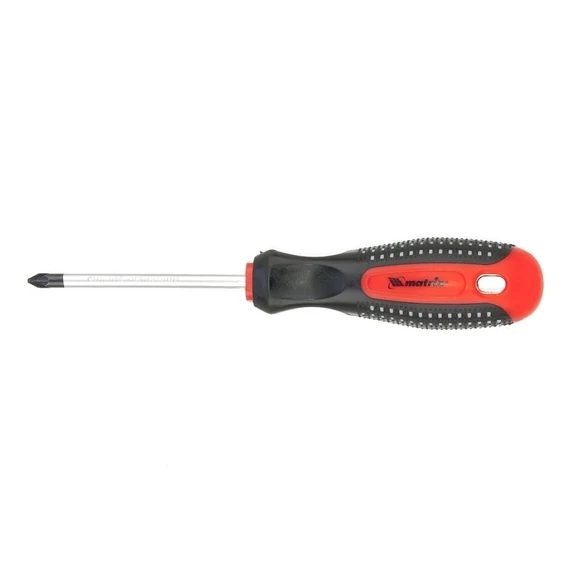 MTX fúziós csavarhúzó, CRV, csúszásmentes markolat, PZ1x75mm