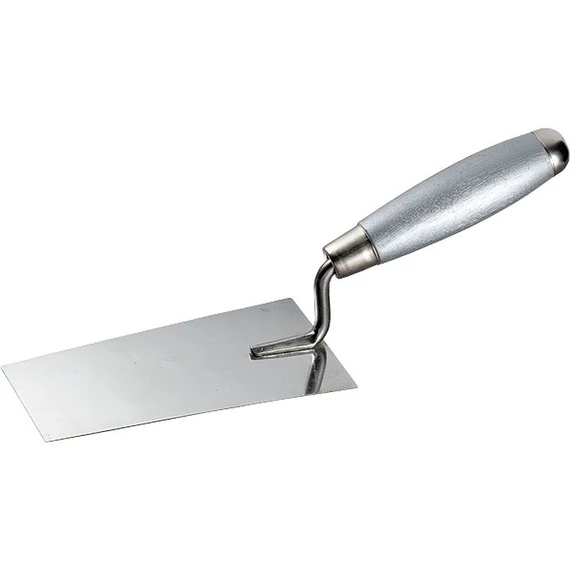 MTX Master kőműves kanál, szögletes, rozsdamentes acél, 120x79mm