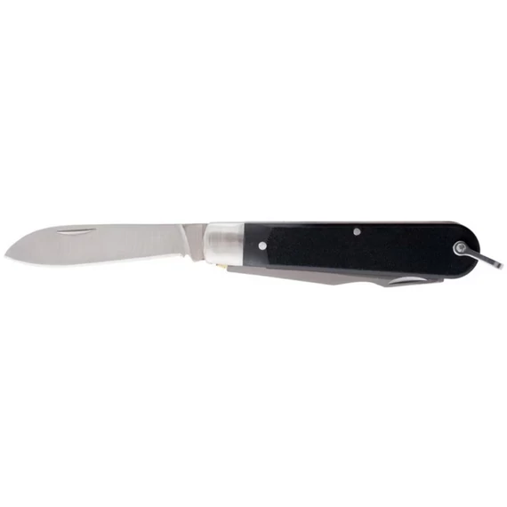 Palisad kerti kés műanyag nyéllel, dupla penge, összecsukható, 16.8cm