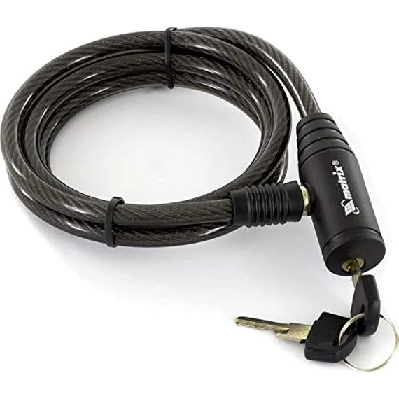 MTX kerékpár lakat, 2 db kulccsal, 1.2mx8mm