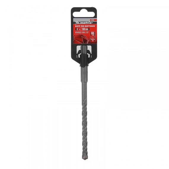 MTX SDS-Plus betonfúrószár, VK8, központosított fej, 14x210mm