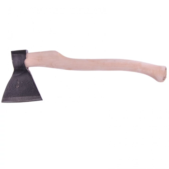 Kovácsolt balta, fa nyél, 500mm, 1700g