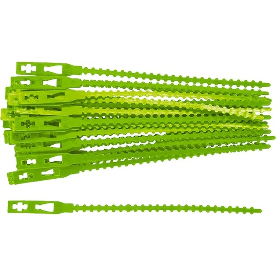 Palisad kerti gyorskötöző, műanyag, 13cm, 50db