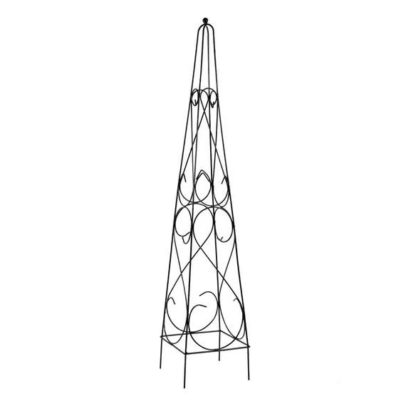 Palisad kerti piramis futó növényeknek, 112.5x23cm