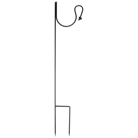 Palisad virágállvány függő virágtartóhoz, földbe szúrható, 24cm