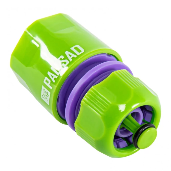 Palisad gyorscsatlakozó autostoppal, műanyag, 1/2"