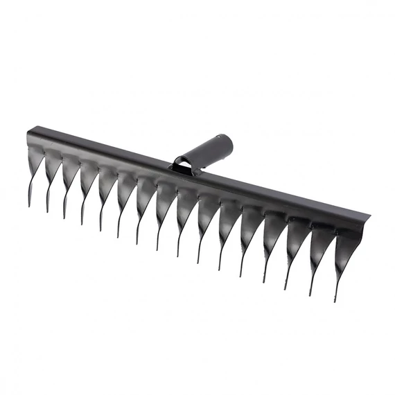 Sibrtech gereblye nyél nélkül, 16 csavart fog, 420mm