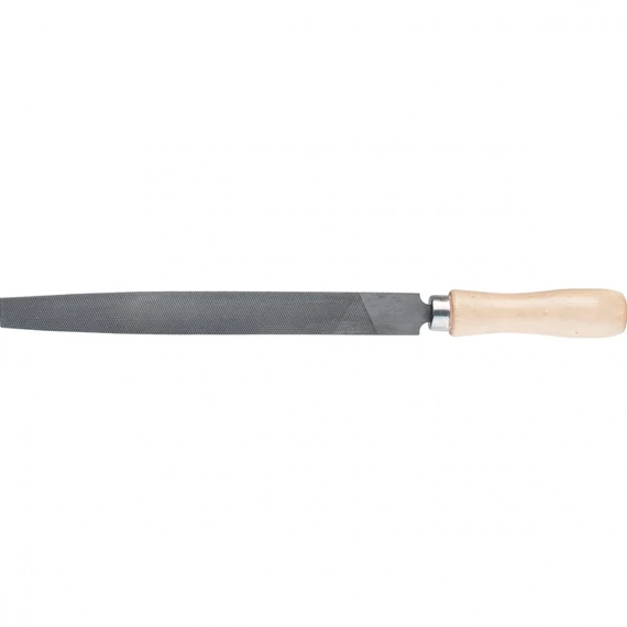 Sibrtech fém reszelő fa nyéllel, lapos, 300mm