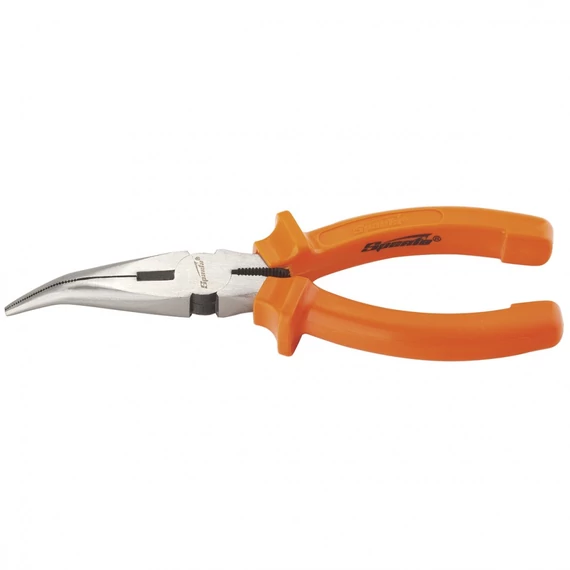 Sparta Classic hosszú csőrű fogó műanyag nyéllel, hajlított, 160mm