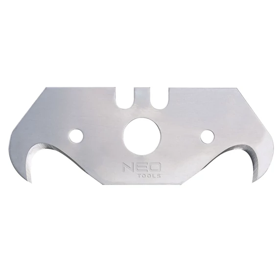 Neo Tools trapéz penge, kampós, 0.5mm, 5db