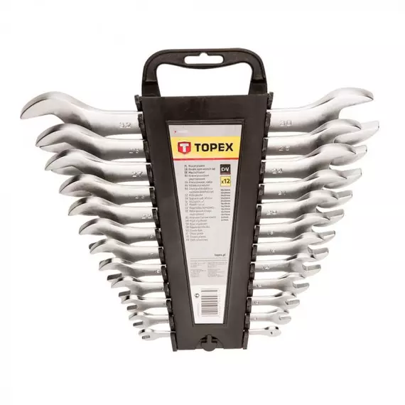 Topex villáskulcs készlet, 6-32mm, 12 részes