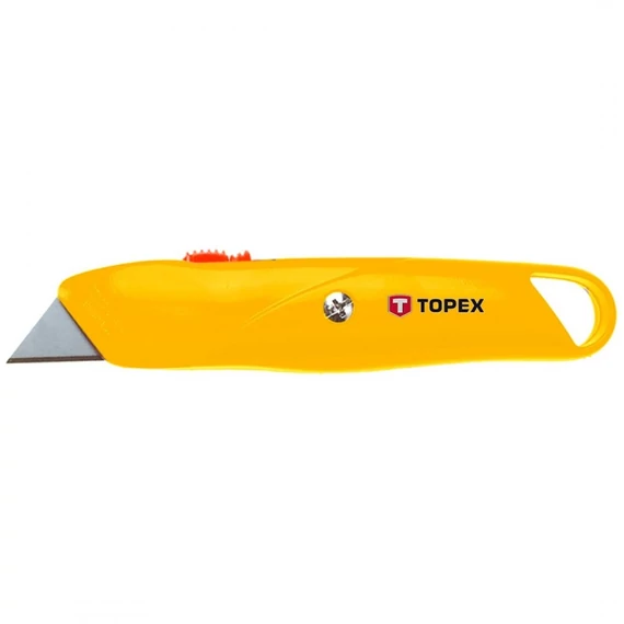 Topex trapézpengés kés, fémházas
