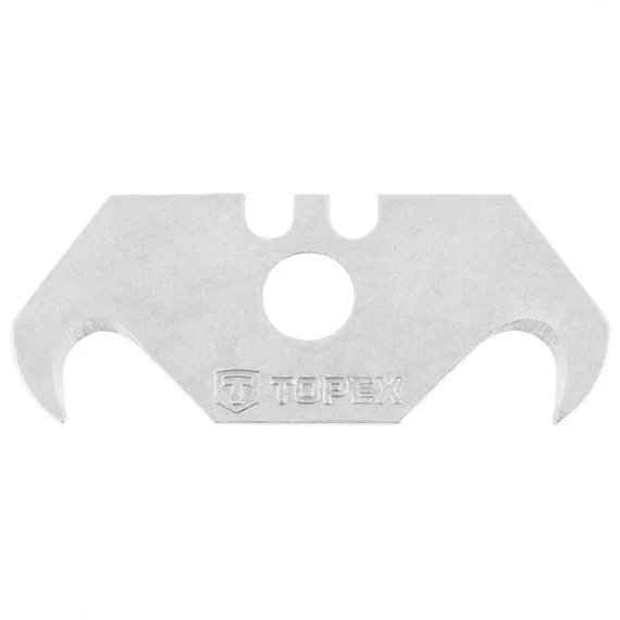 Topex trapézpenge, kampós, 0.65mm, 5db