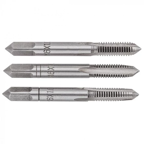 Topex kézi menetfúró készlet, M6, 3db