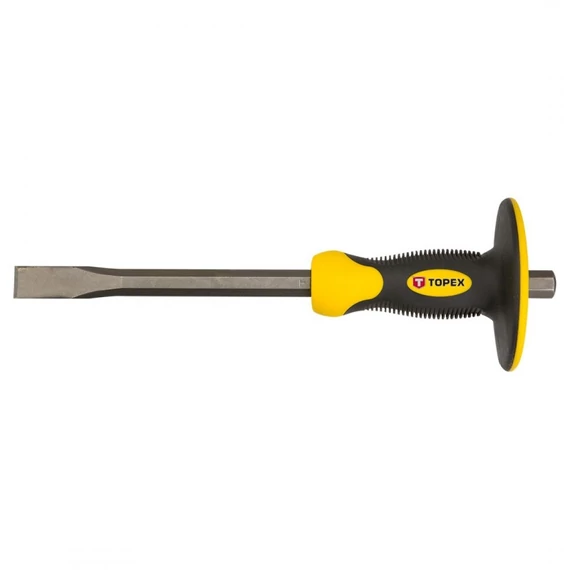 Topex falvéső kézvédővel, CrV, lapos, 300x16mm