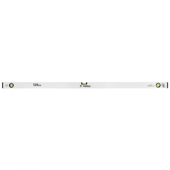 Topex vízmérték, 3 libellás, 50x20mmx120cm