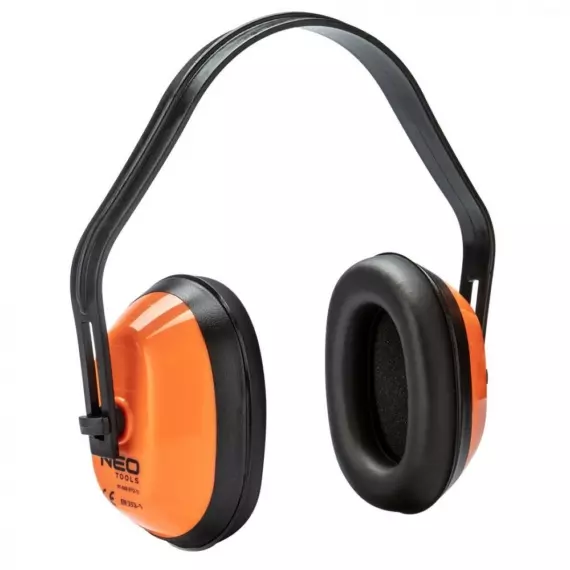 Neo Tools fülvédő, narancssárga