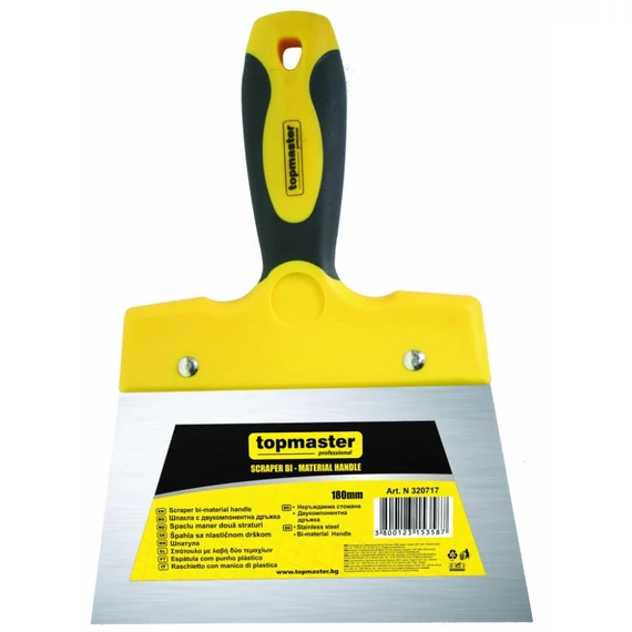Topmaster Pro spakli műanyag markolattal, 200mm