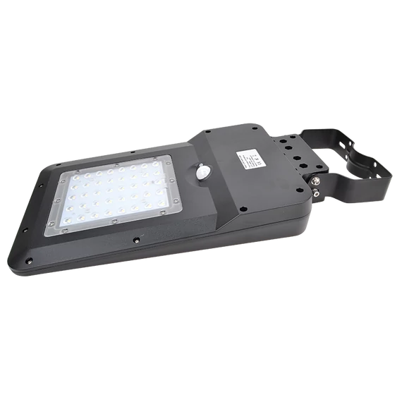 Tracon napelemes LED utcai világítótest, mozgásérzékelővel 15W, 1600lm