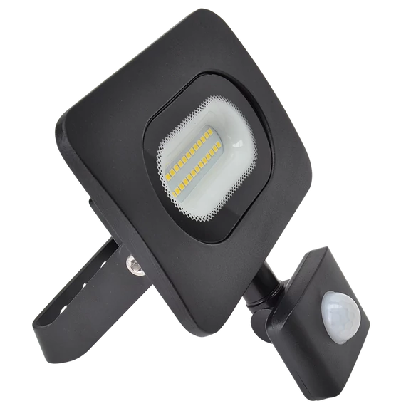 Tracon SMD fényvető mozgásérzékelővel, vezeték nélküli 10W, 800lm