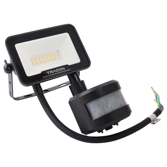 Tracon LED fényvető SAMSUNG chippel, mozgásérzékelős 10W, 1000lm