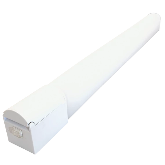Tracon védett integrált LED-es bútorvilágító, csatlakozóaljzattal 15W, 1080lm