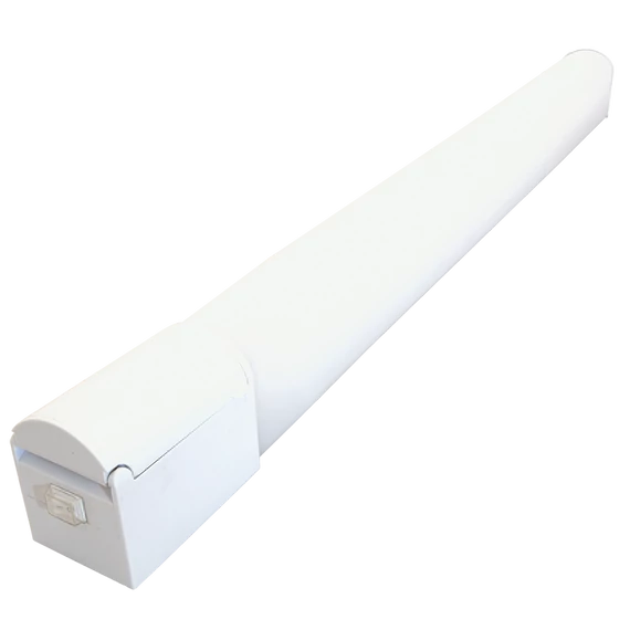 Tracon védett integrált LED-es bútorvilágító, csatlakozóaljzattal 8W, 720lm