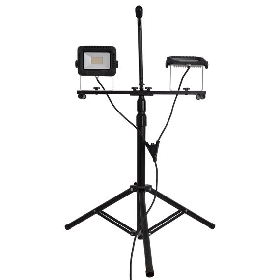 Tracon LED fényvető, 220-240VAC, 2x20W, 4000K, IP65, 2x1600lm