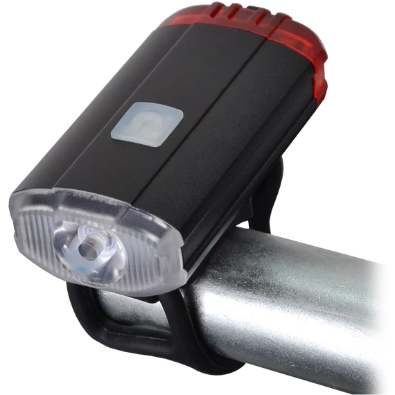 Tracon LED biciklilámpa, első-hátsó világítással, 2W, 5000K, 3.7V, 800mAh, 150lm, IP54