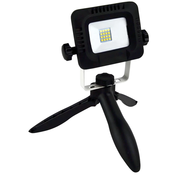 Tracon LED fényvető, állványos, 180-240VAC, 10W, IP44, 4000K, 3,7V 4400mAh, 800lm
