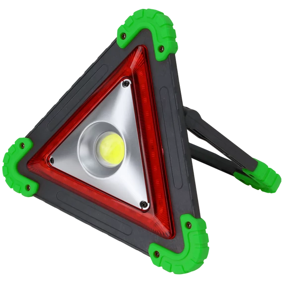 Tracon autós vészjelző lámpa, akkus, 10W, 6500K, 3.7V, 3000mAh, Li-Ion 500lm, 4h, IP43