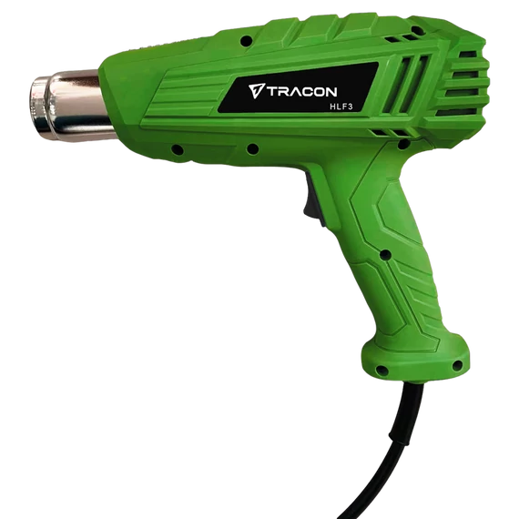 Tracon HLF3 hőlégfúvó, 230V, 50Hz, 1000-2000W, 350-600°C