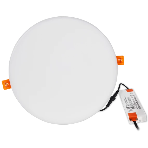 Tracon védett, beépíthető LED mélysugárzó, kerek 20W, 1620lm, 4000K