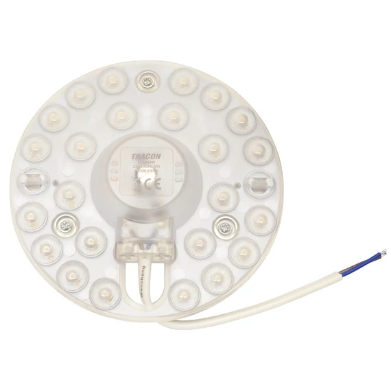 Tracon beépíthető LED modul lámpatestekhez, kerek, 9W, 12.5cm, 4000K