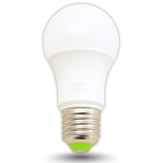 Tracon SMD LED izzó, A55, E27, 5W, 4000K