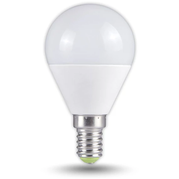 Tracon SMD LED izzó, kis gömb, E14, 7W, 4000K