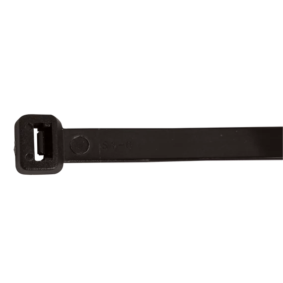 Tracon normál kábelkötegelő, 7.8x450mm,fekete