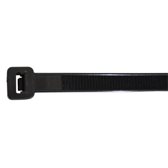 Tracon normál kábelkötegelő, 3.6x370mm, fekete