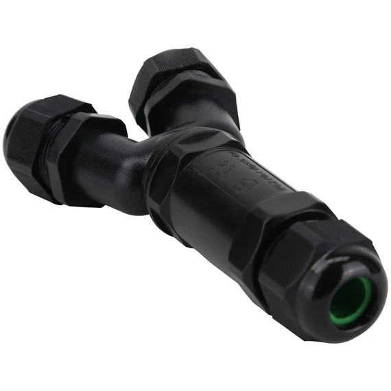 Tracon tömítőszelencés kábeltoldó, Y-elágazó, 0.5-4mm2, IP68