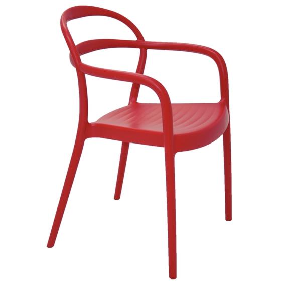 Tramontina Sissi fotel, piros